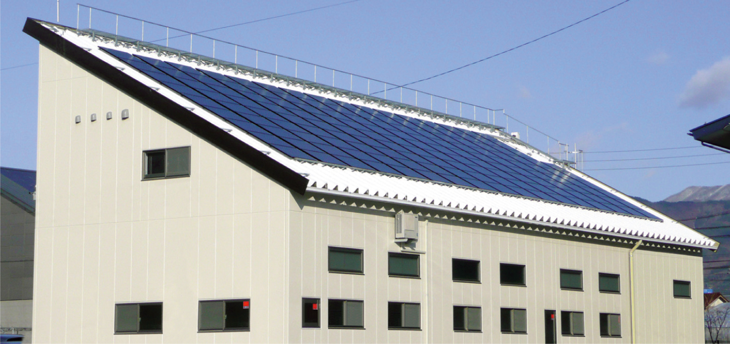 須坂インター研究所・太陽光発電所
